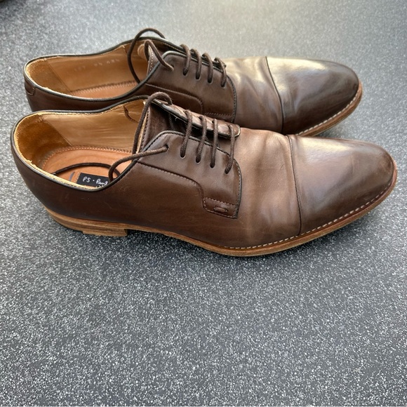 Paul Smith Men’s Derby Dress Shoe - Size 10.5US/9.5UK - Picture 3 of 7